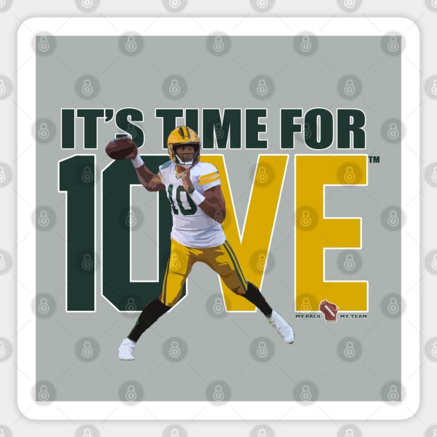 It's Time For 10VE™ Sticker by wifecta